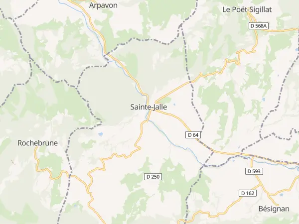 Plan de Sainte-Jalle