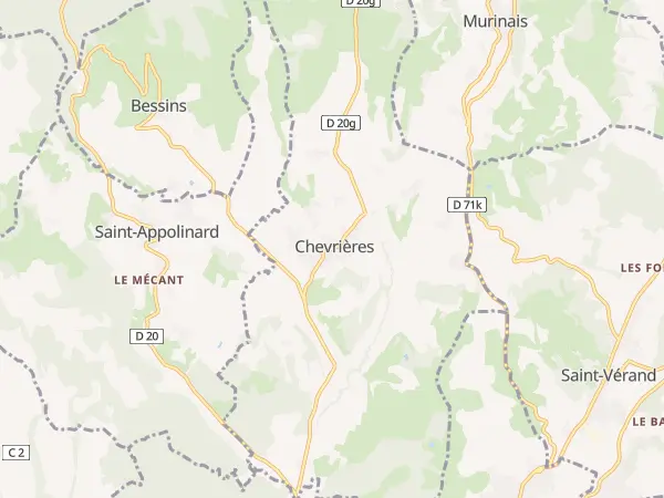 Plan de Chevrières