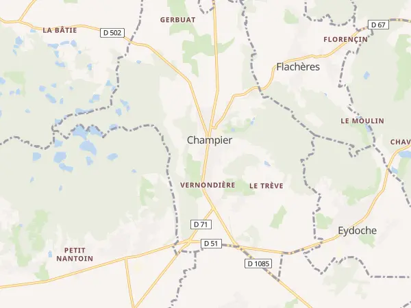 Plan de Champier