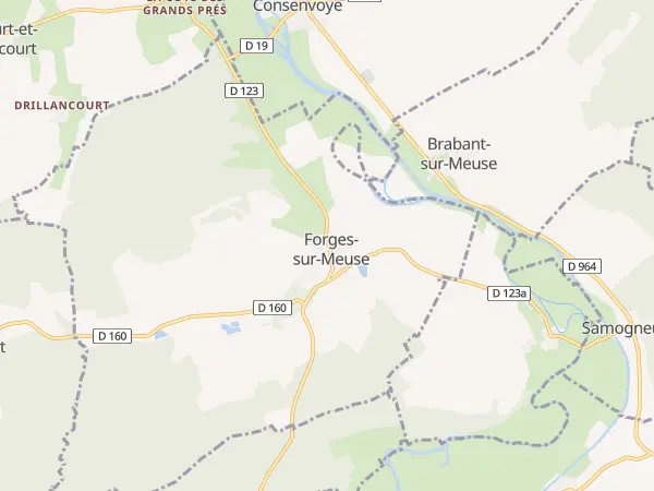 Plan de Forges-sur-Meuse