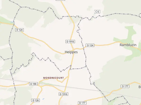 Plan de Heippes