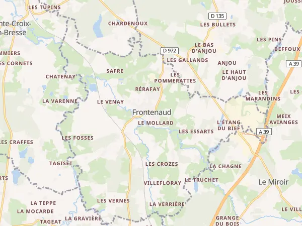 Plan de Frontenaud