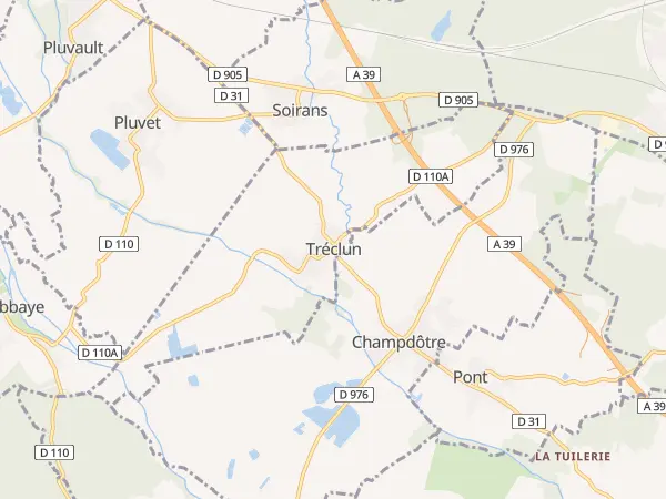 Plan de Tréclun