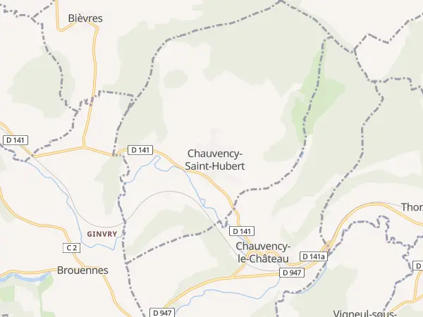 Plan de Chauvency-Saint-Hubert