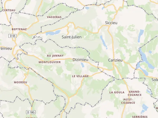 Plan de Dizimieu