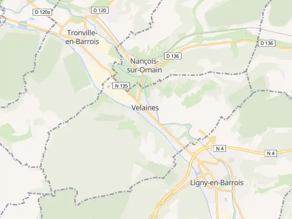 Plan de Velaines