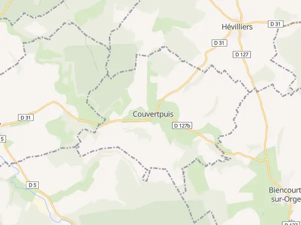 Plan de Couvertpuis