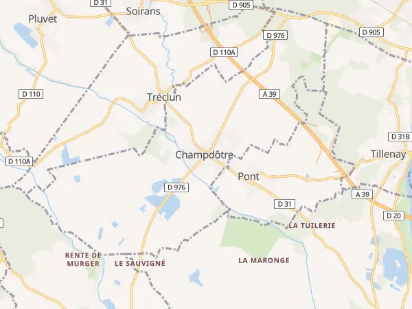 Plan de Champdôtre