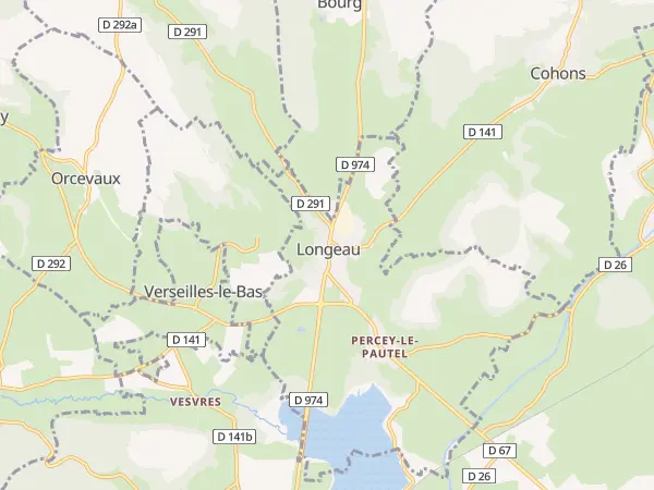 Plan de Longeau-Percey