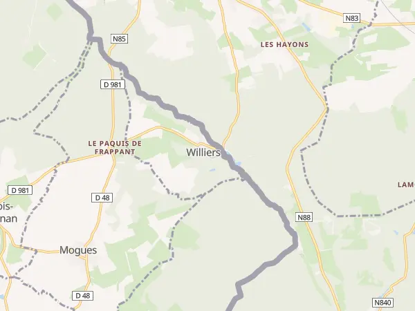 Plan de Williers
