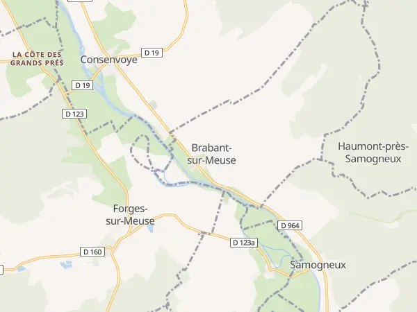 Plan de Brabant-sur-Meuse