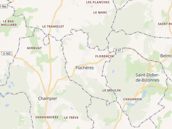 Plan de Flachères