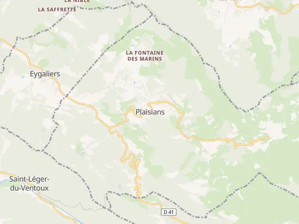 Plan de Plaisians