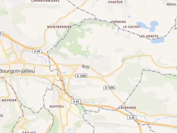 Plan de Ruy-Montceau