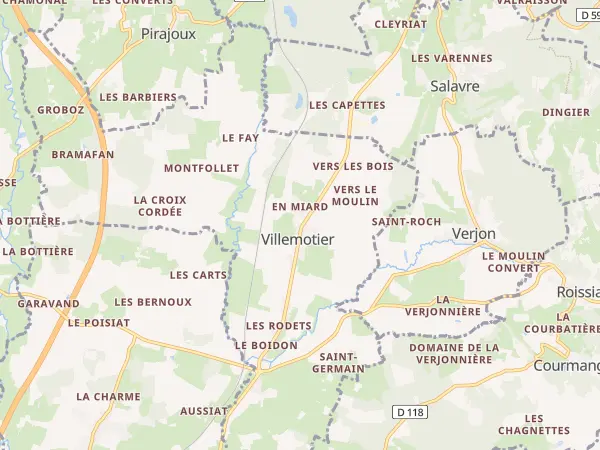 Plan de Villemotier
