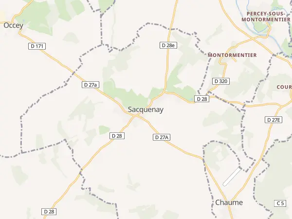 Plan de Sacquenay