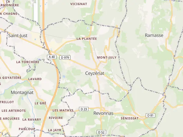 Plan de Ceyzériat