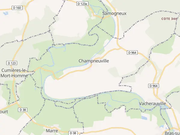 Plan de Champneuville