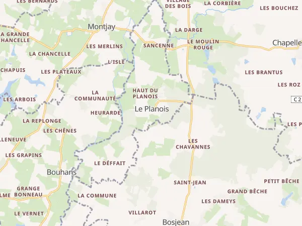Plan du Planois