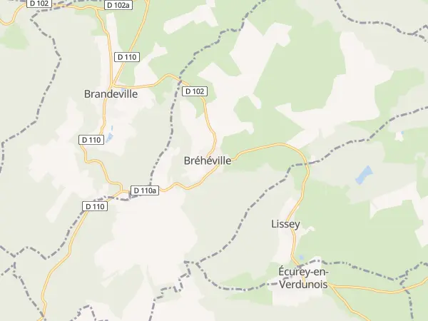 Plan de Bréhéville
