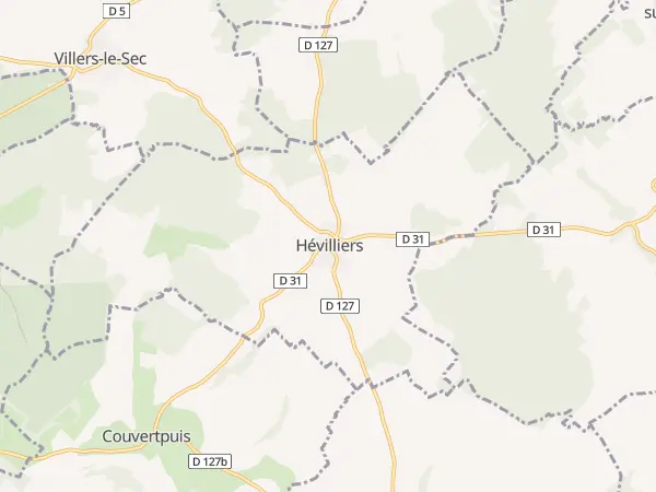 Plan de Hévilliers