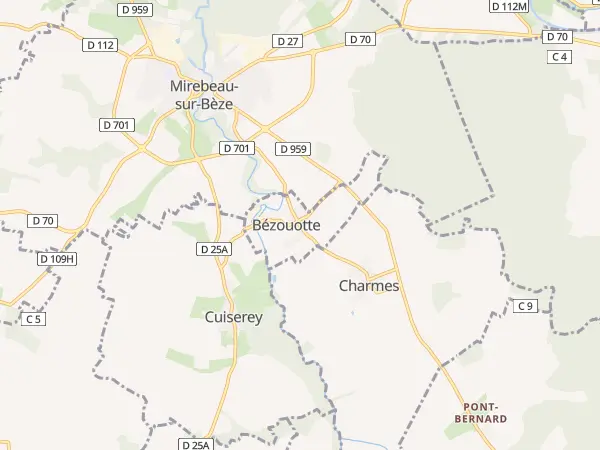 Plan de Bézouotte