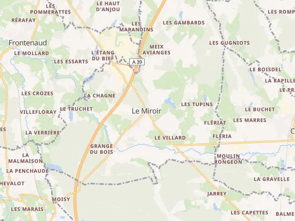 Plan du Miroir