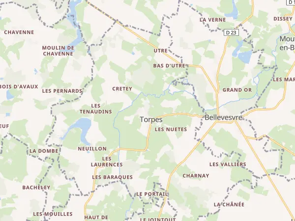 Plan de Torpes