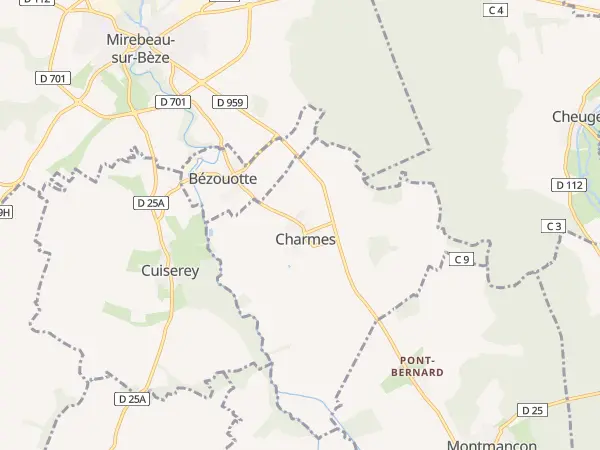 Plan de Charmes