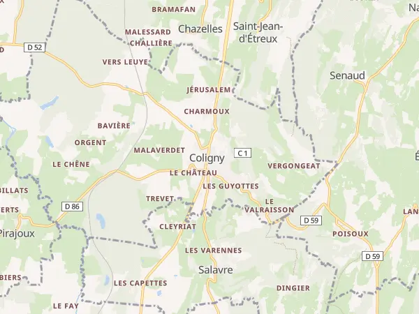 Plan de Coligny