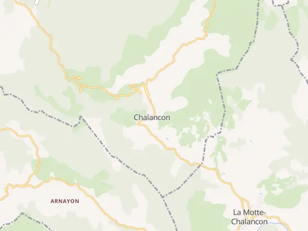 Plan de Chalancon