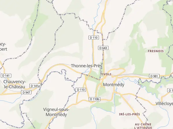 Plan de Thonne-les-Près