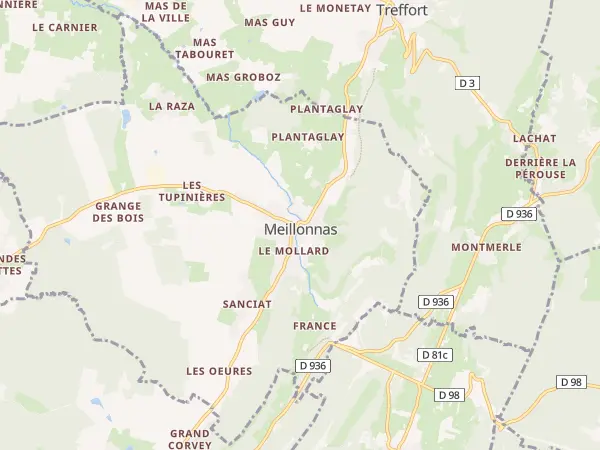 Plan de Meillonnas