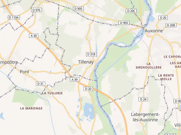 Plan de Tillenay