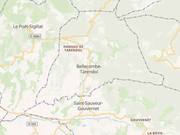 Plan de Bellecombe-Tarendol
