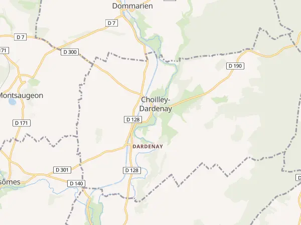 Plan de Choilley-Dardenay