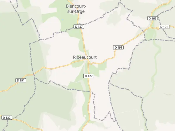 Plan de Ribeaucourt