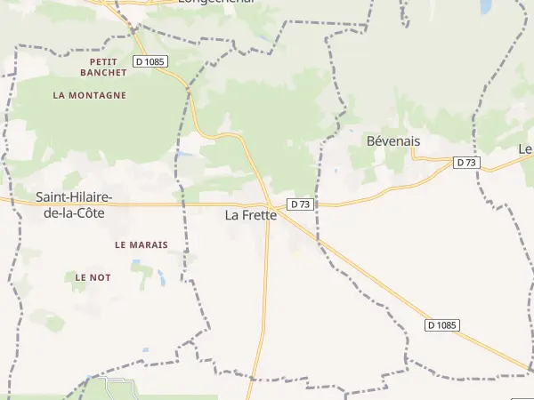 Plan de La Frette