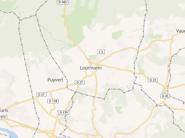 Plan de Lourmarin