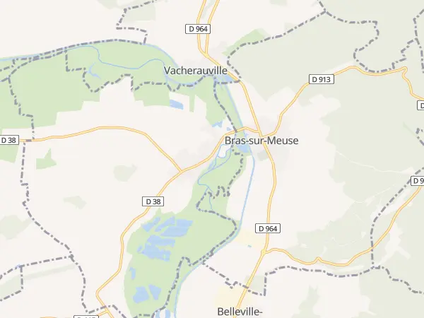 Plan de Charny-sur-Meuse