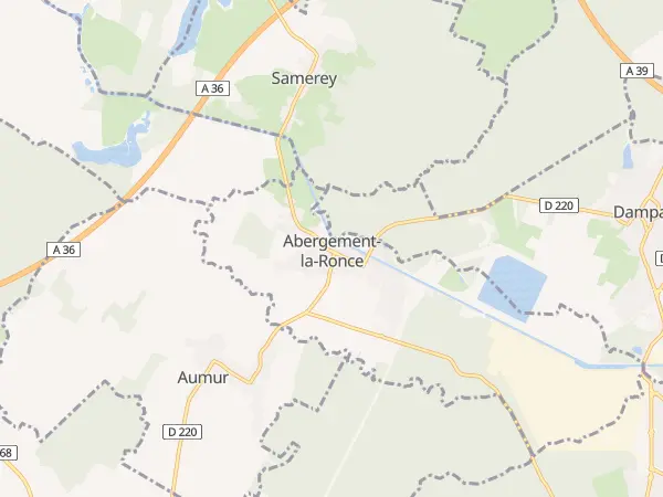 Plan de Abergement-la-Ronce