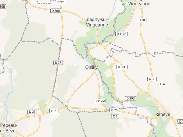 Plan de Oisilly