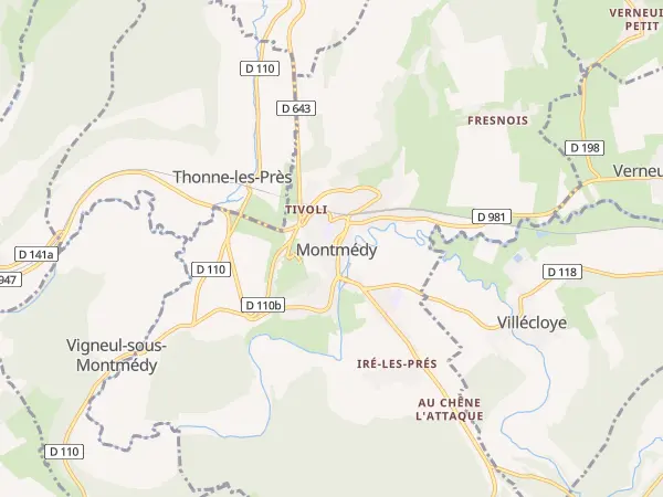 Plan de Montmédy