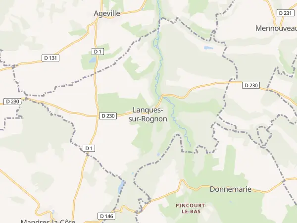 Plan de Lanques-sur-Rognon