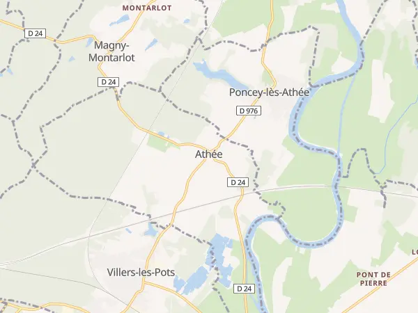Plan de Athée