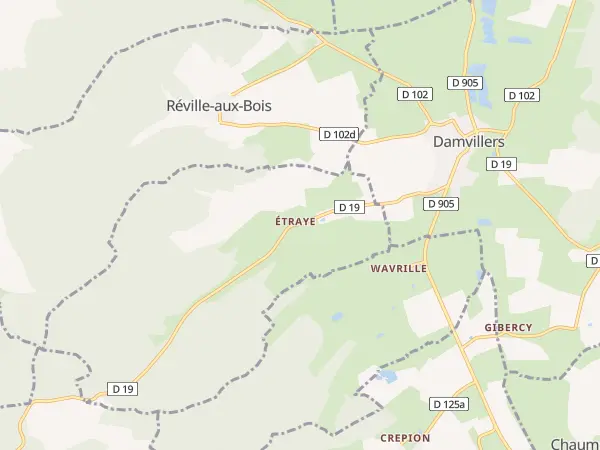 Plan de Étraye