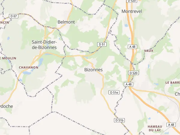 Plan de Bizonnes