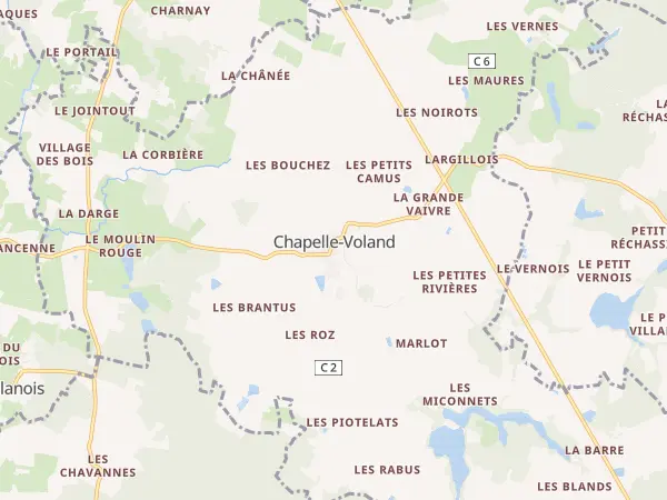 Plan de Chapelle-Voland