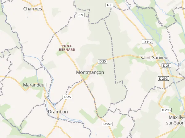 Plan de Montmançon