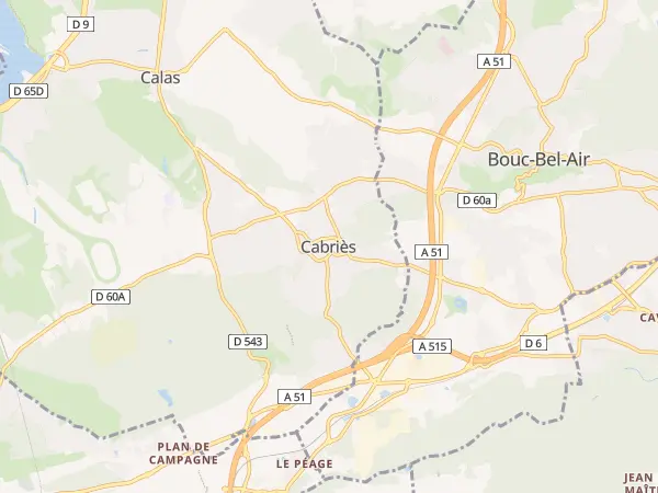 Plan de Cabriès
